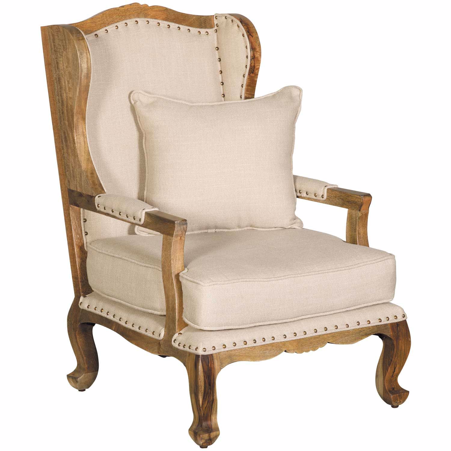 Wallingford Wing Chair Cac 51031 Jaipur Home Country Craft