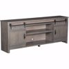 Picture of Descanso 84" Highboy Barn Console, Rain Gray