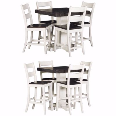 Picture of Bourbon Two-Tone 5 Piece Dining Set