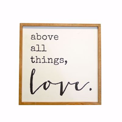Picture of All Things Love Wall Decor