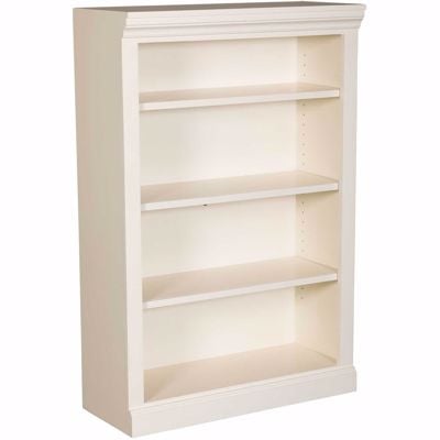 White Bookcase 4 Shelf Jc3260 Dwt, Mayview Five Shelf Standard Bookcase White Gloss