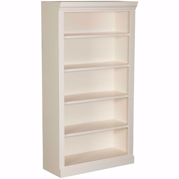 White Bookcase 4 Shelf Jc3260 Dwt, White Bookcase With Storage