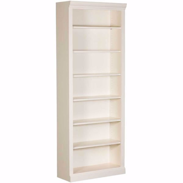 White Bookcase 6 Shelf Afw Com, Ikea White 4 Shelf Bookcase