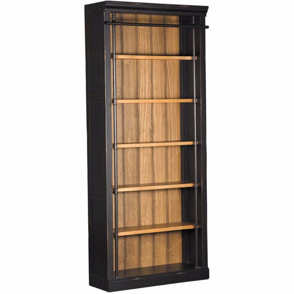 Toulouse 94 Inch Bookcase Afw Com, Martin Furniture Toulouse 3 Bookcase Wall Brown