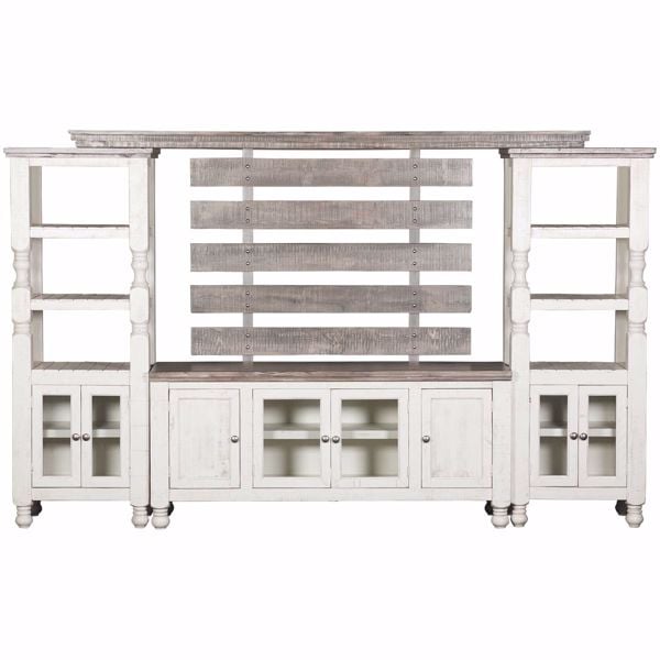 Stone Entertainment Wall Unit Ifd4692std Pir X 2 Brd Artisan Home By Ifd Afw Com - Entertainment Center Wall Unit For 75 Inch Tv