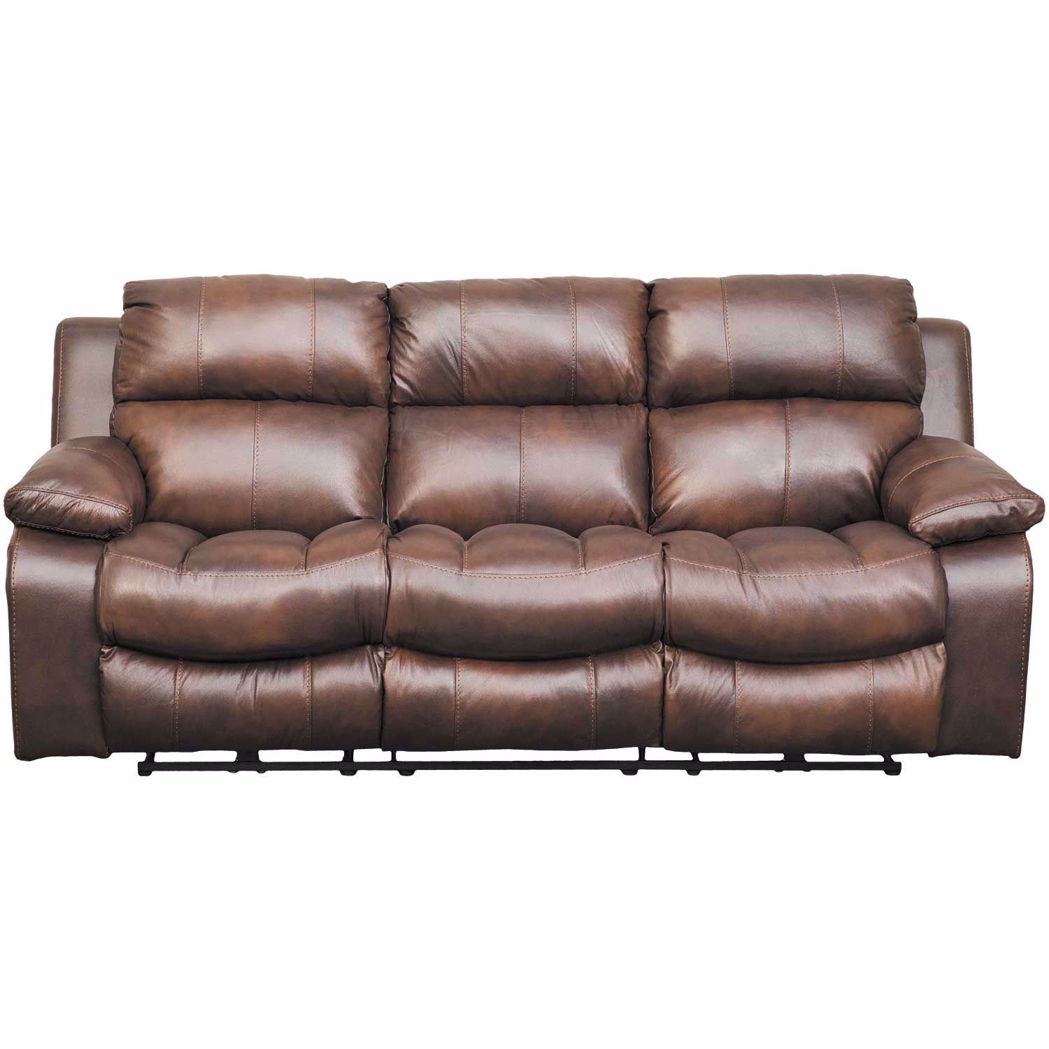 Oswald leather power reclining sofa