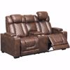 Picture of Maxwell Power Reclining Console Loveseat