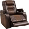 Picture of Composer Brown Power Recliner with Adjustable Headrest