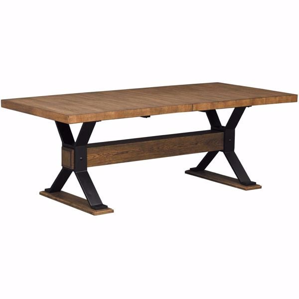 Retreat Trestle Dining Table Afw Com, American Attitude Dining Table