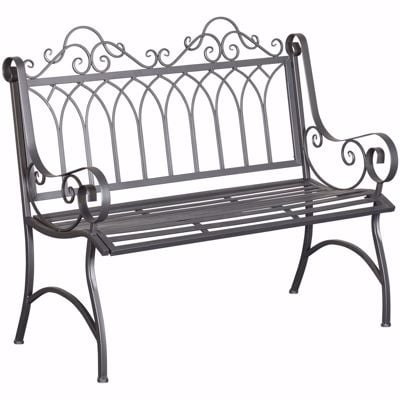 Picture of Gray Metal Bench