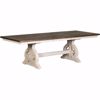 Picture of Drake Two-Tone Trestle Table