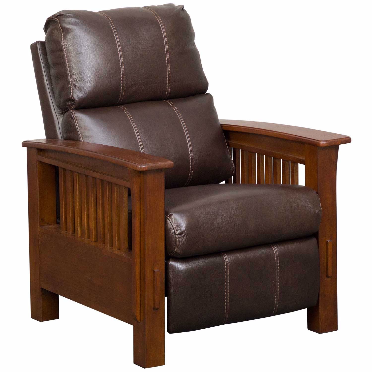 Cowlitz Leather Hi Leg Pushback Recliner 3760226 | Ashley Furniture |  AFW.com