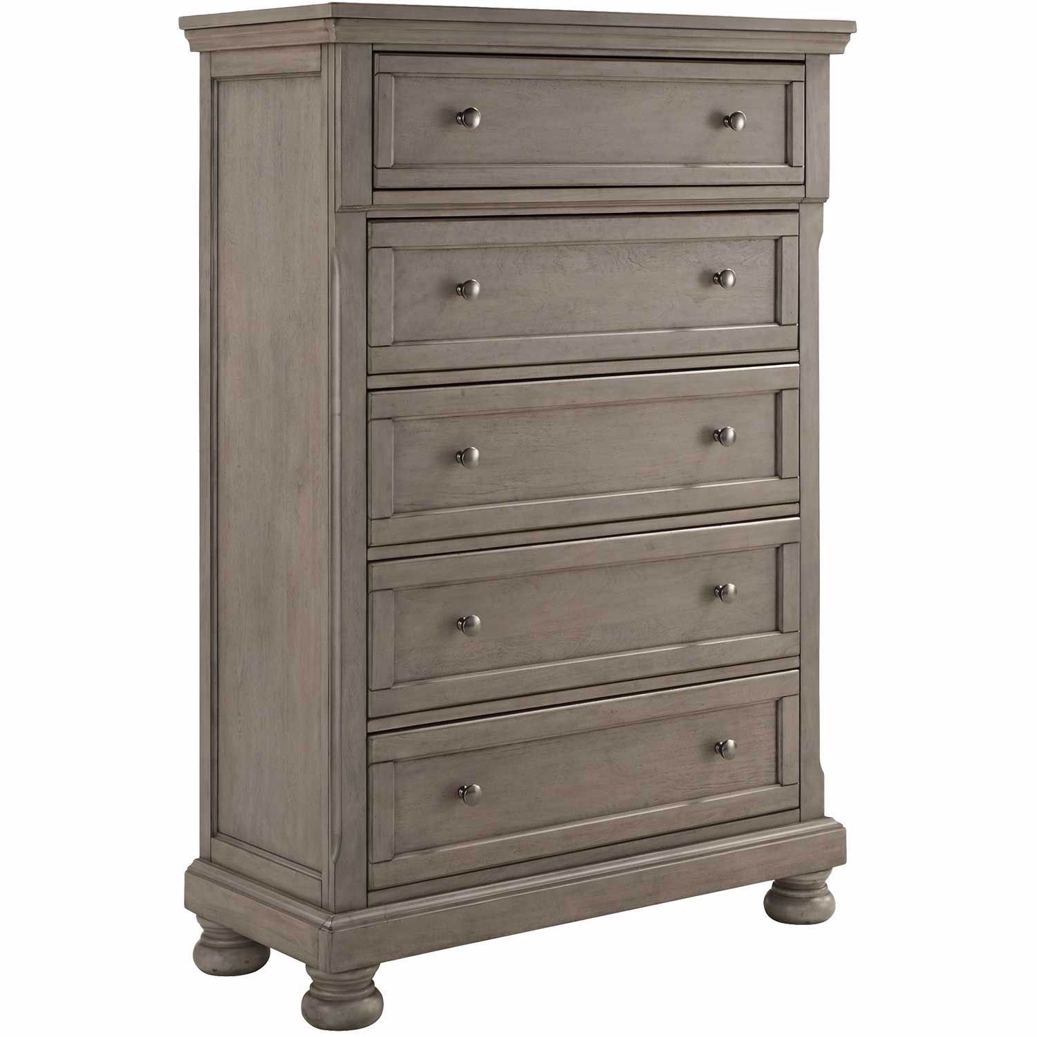 Lettner 5 Drawer Chest B733 46 Ashley Furniture Afw Com