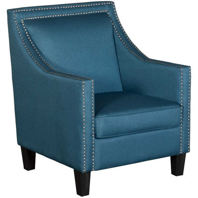 Picture of Malika Blue Accent Chair
