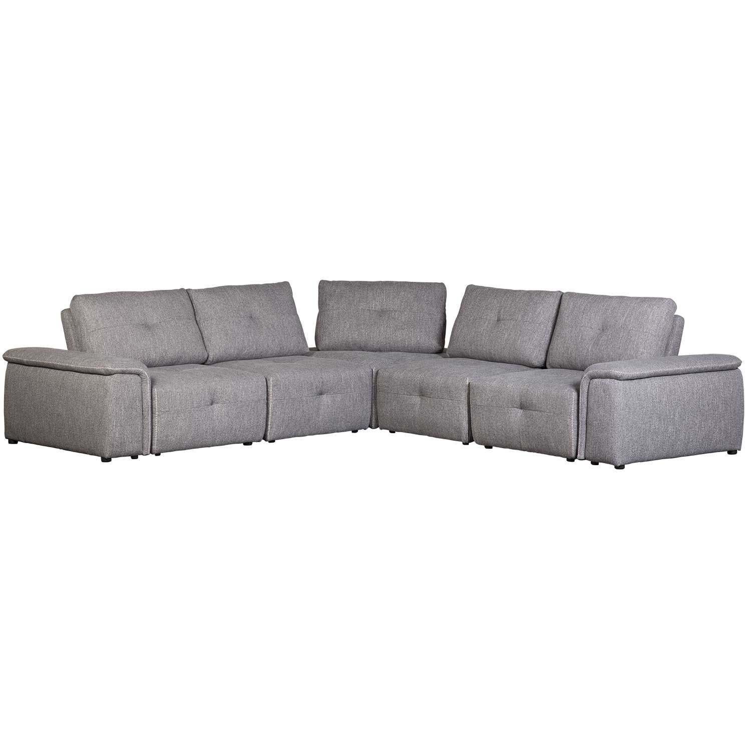 Adapt Gray 7 Piece Sectional | 1A-1966-7PC | AFW.com