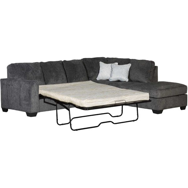 Altari Slate 2 Pc Sleeper Sectional, Sofa Sleeper Sectional With Chaise