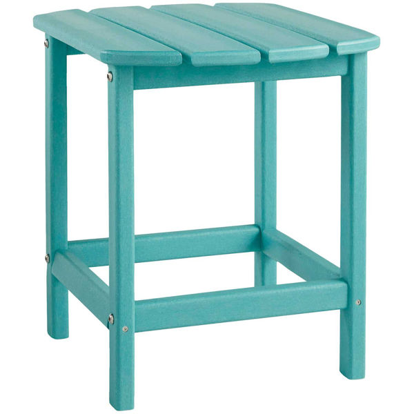 End Table Turquoise P012 703 Ashley, Turquoise Outdoor Patio Furniture