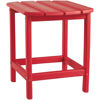 Picture of End Table Red