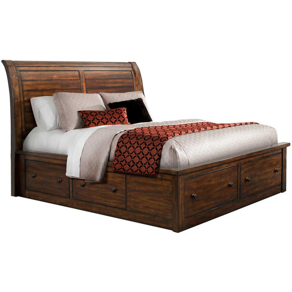 Dawson Creek King Storage Bed 650 Kbed, Super King Size Wooden Sleigh Bed With Storage