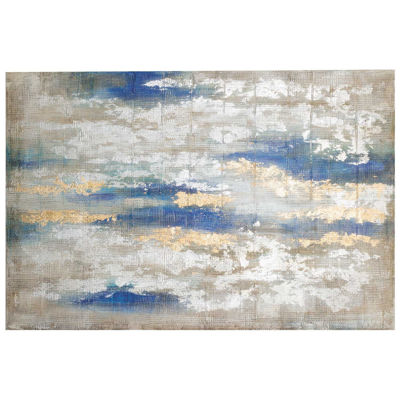 Picture of Blue Gold Abstract