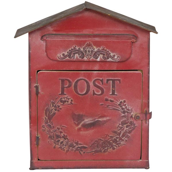 Picture of Red Vintage Mailbox