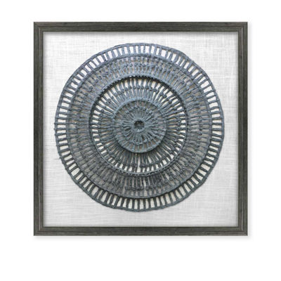 Picture of Framed Grey Paper Art