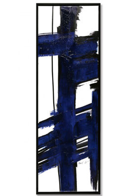 Picture of Framed Blue Abstract