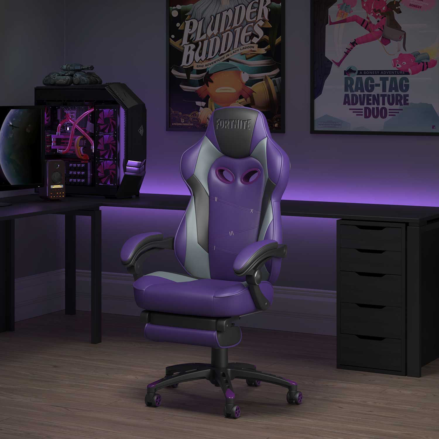 Adjustable Gamechair/ Buddy Gamer Gaming Chair - China Racing