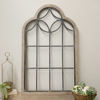 Picture of Arched Wood Metal Wall Decor