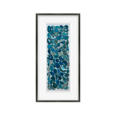 Picture of Authentic Blue Agate Framed