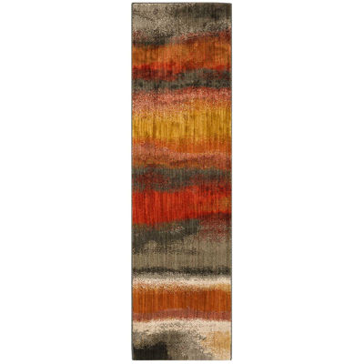 Picture of Odin Rust Multi 2x7 Rug