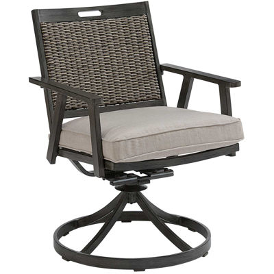 Picture of Addison Swivel Rocker Dining Chair with cushion