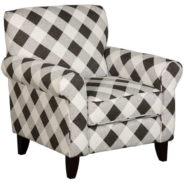Abby Road Gingham Accent Chair 512, Pier One Arm Chairs