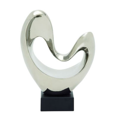 Picture of Silver Heart Sculpture