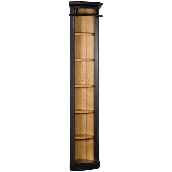 Toulouse Outside Endcap Corner Afw Com, Martin Furniture Toulouse 3 Bookcase Wall Brown