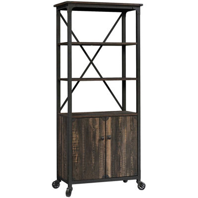 Picture of Steel River Pattern Bookcase With Doors
