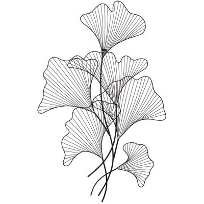 Picture of Delicate Leaves Metal Wall Decor