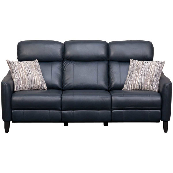 Arlo P2 Leather Recline Sofa Afw Com, Symmetry Gray Leather Power Reclining Sofa