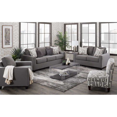 Picture of Lynx Charcoal Loveseat