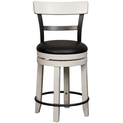 Picture of Bourbon 24" Swivel Barstool with back