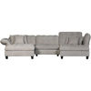 Picture of Bowie 3PC P2 Sectional with Double Chaise