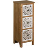 Picture of Natural Wood Accent Cabinet