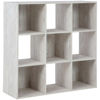 Picture of Paxberry White Nine Cube Organizer