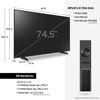 Picture of 75-Inch Q60A QLED 4K Smart TV 2021