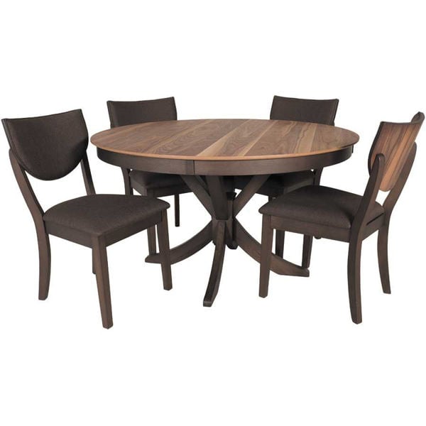 Complete 53 Round Dining Set Afw Com, What Size Rug For A 53 Inch Round Table