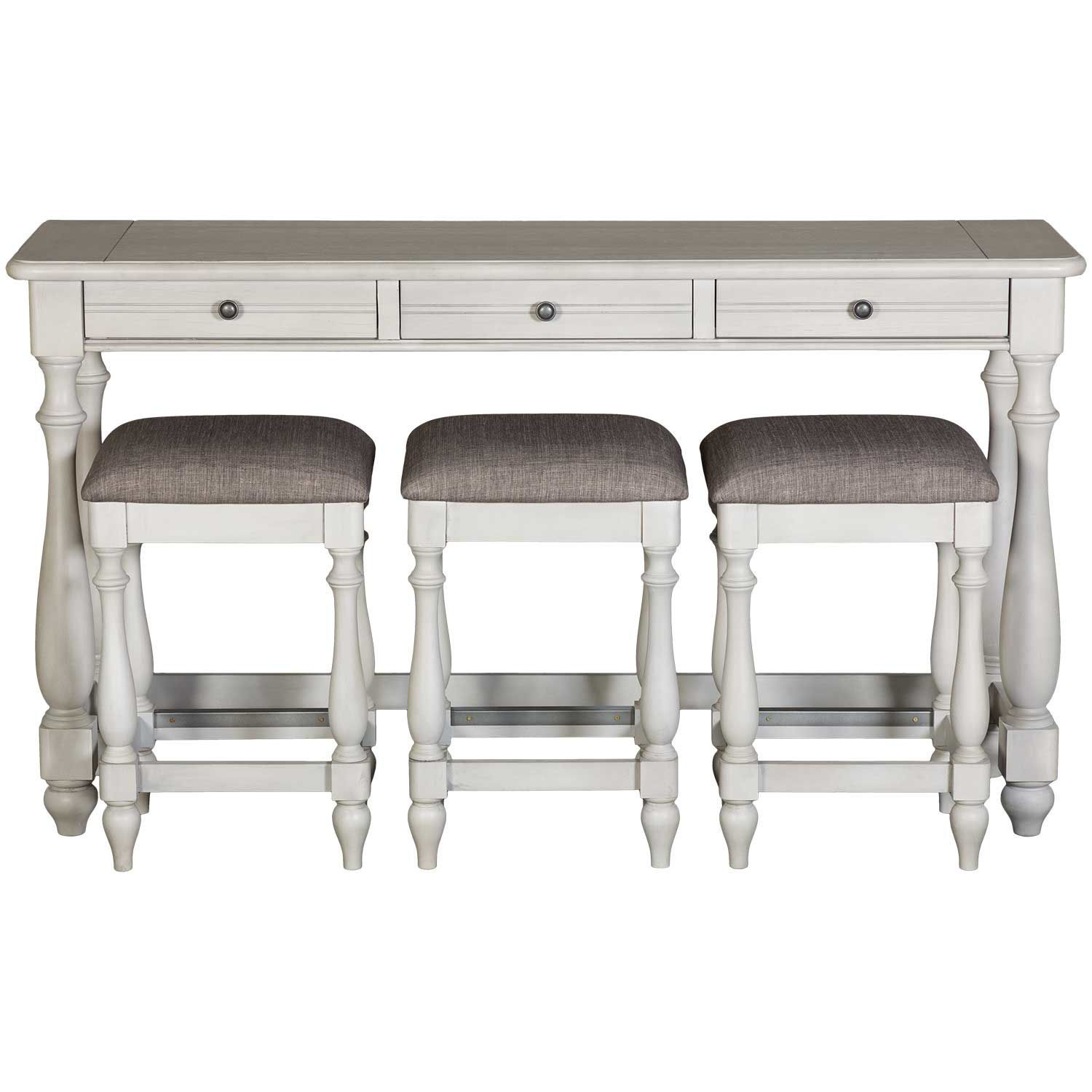 New Haven Sofa Table With Stools T330