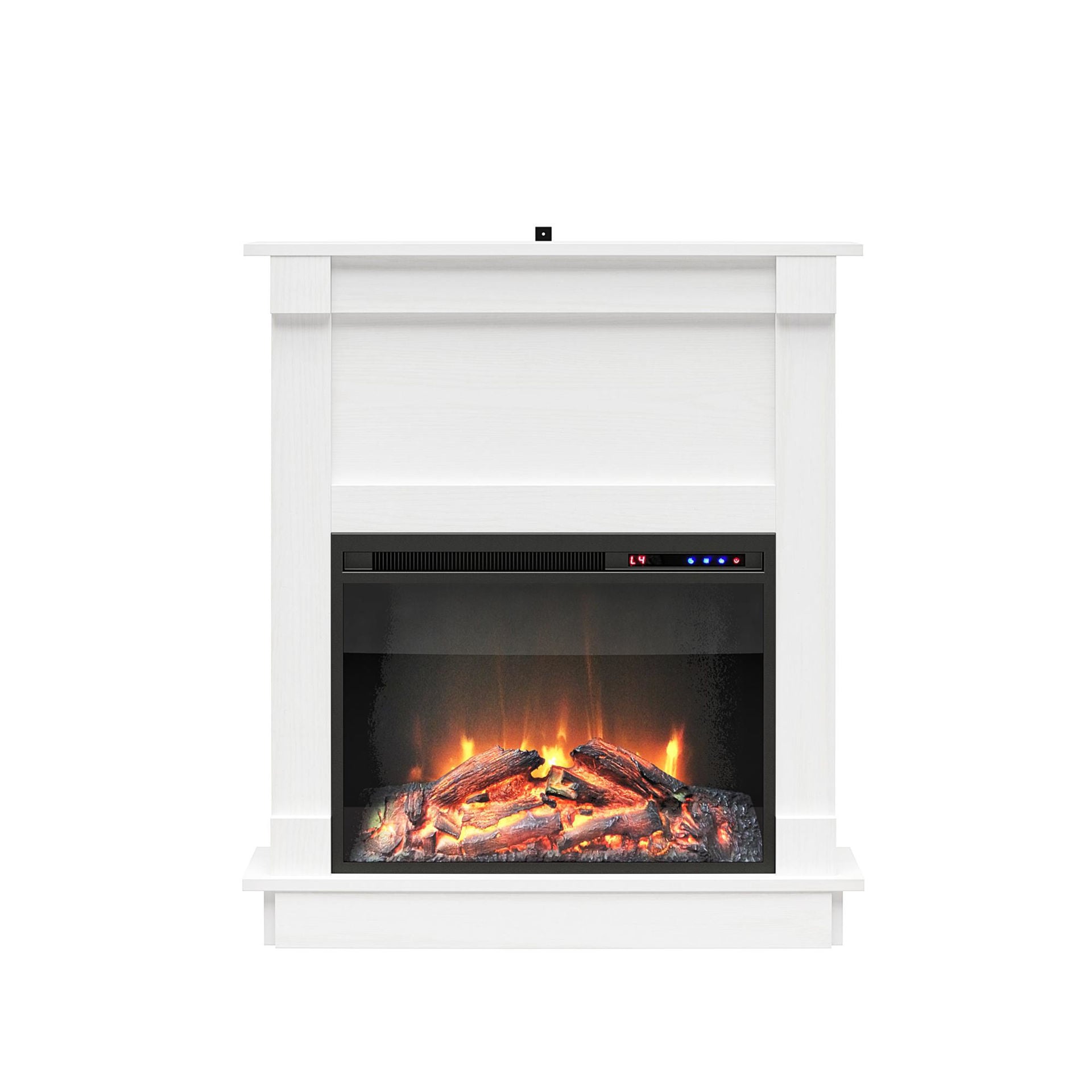 4216306 - Ellsworth - 31 Fireplace, White *D | AFW.com