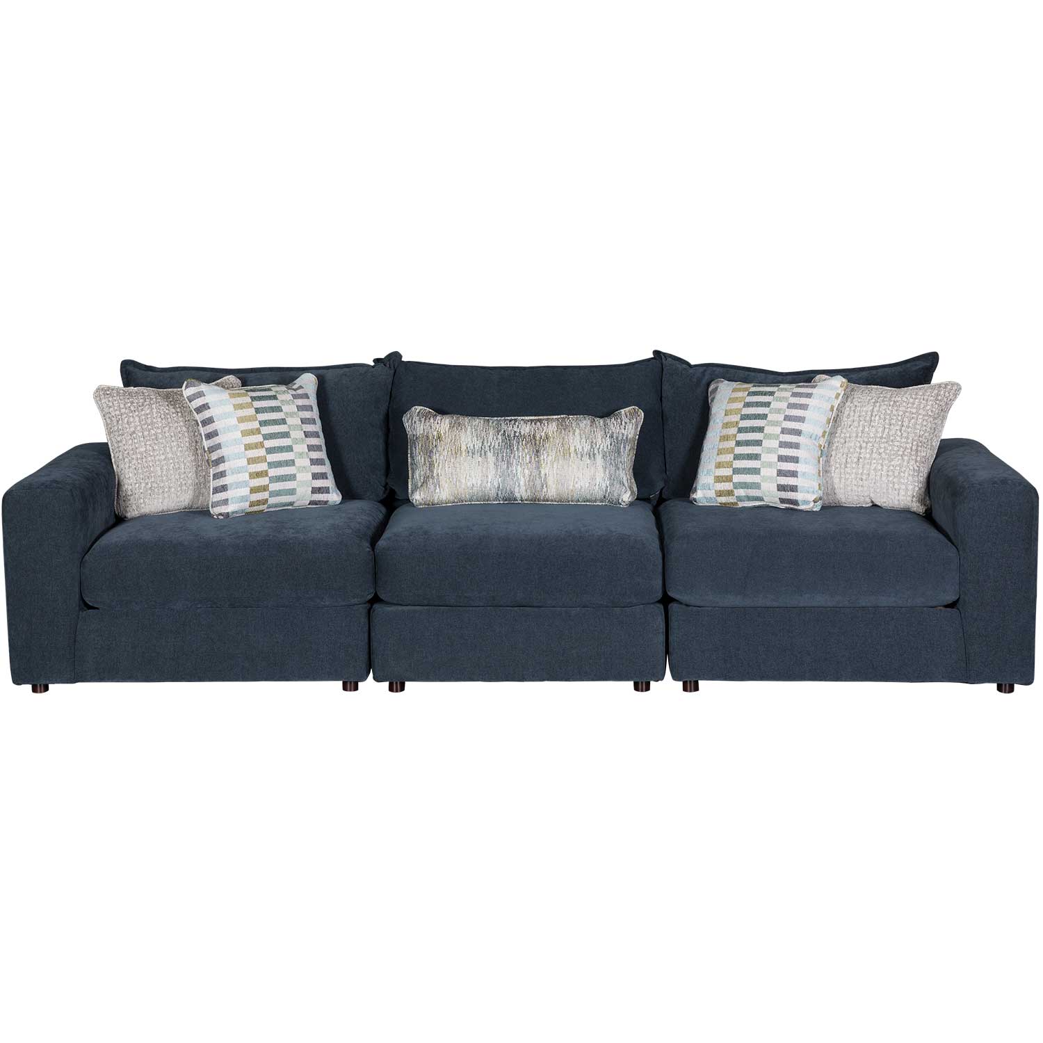 (MUST GO TODAY) Navy Blue Sectional Couch From Rooms To Go