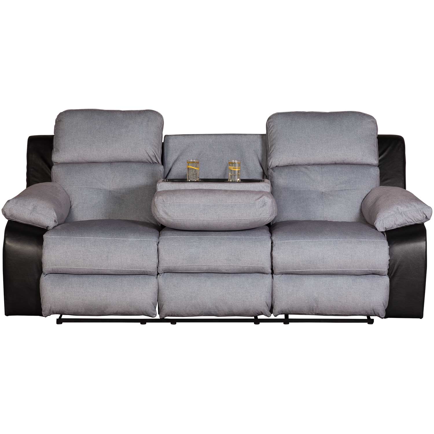 Felix Triple Reclining Sofa With Drop