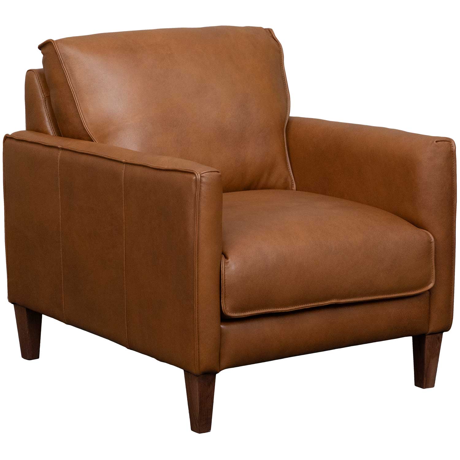 Dutton Italian All Leather Chair - Soft Line